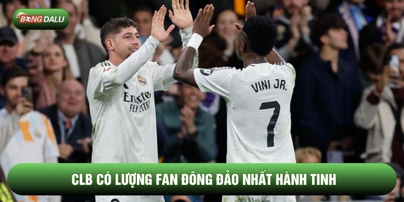 CLB có lượng fan đông đảo nhất hành tinh CLB có lượng fan đông đảo nhất hành tinh