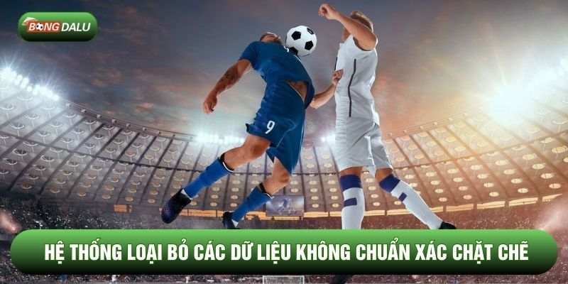 Hệ thống loại bỏ các dữ liệu không chuẩn xác chặt chẽ Hệ thống loại bỏ các dữ liệu không chuẩn xác chặt chẽ