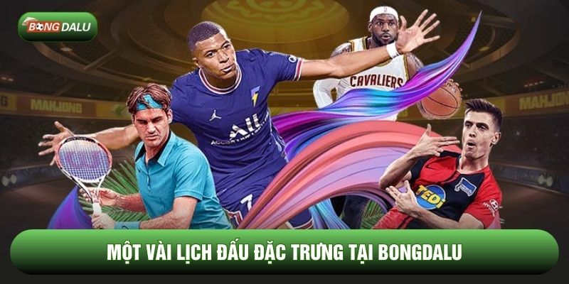 Một vài lịch đấu đặc trưng tại Bongdalu Một vài lịch đấu đặc trưng tại Bongdalu
